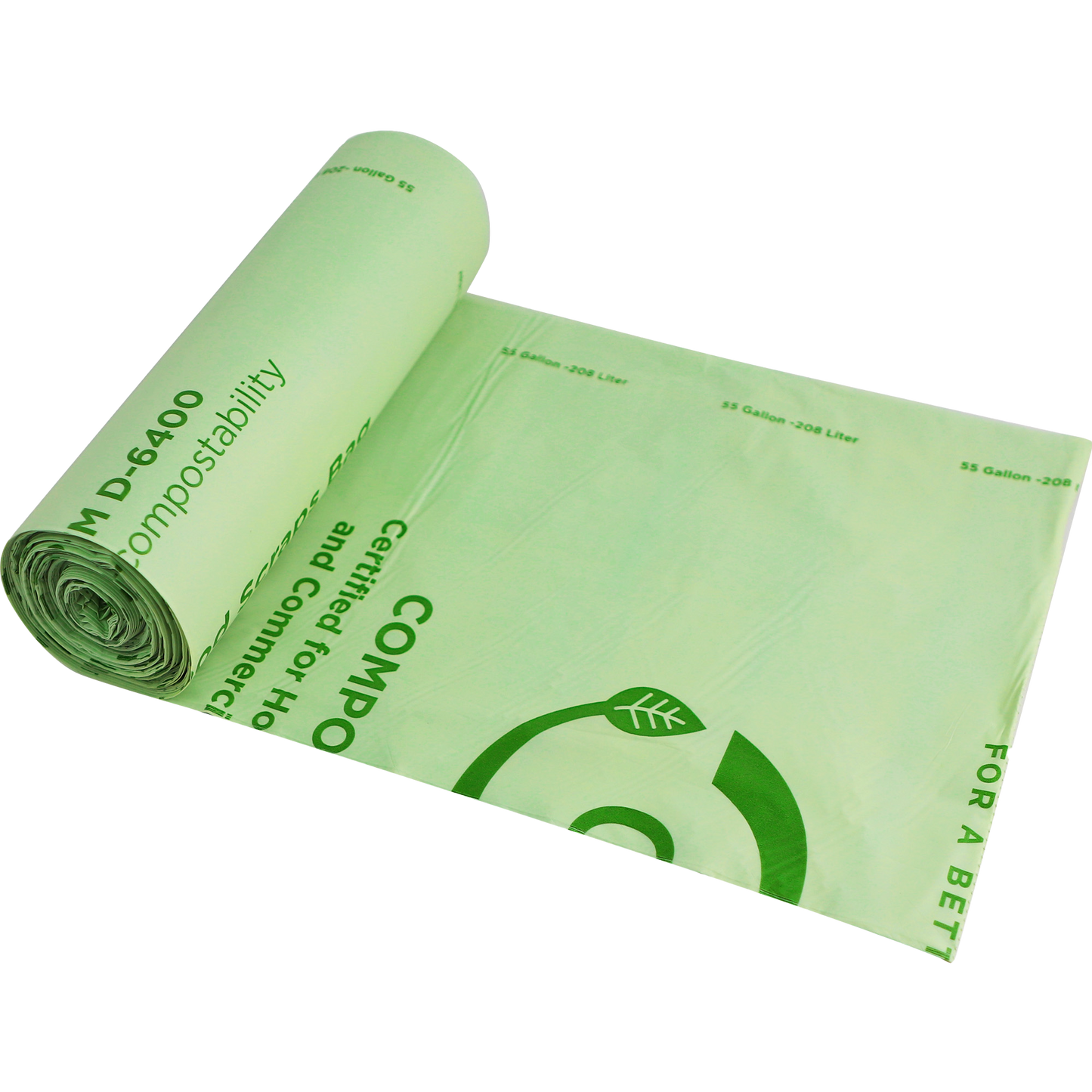 World Centric 36x58" - 55 Gal Kitchen Bag - 1 mil | 100/cs