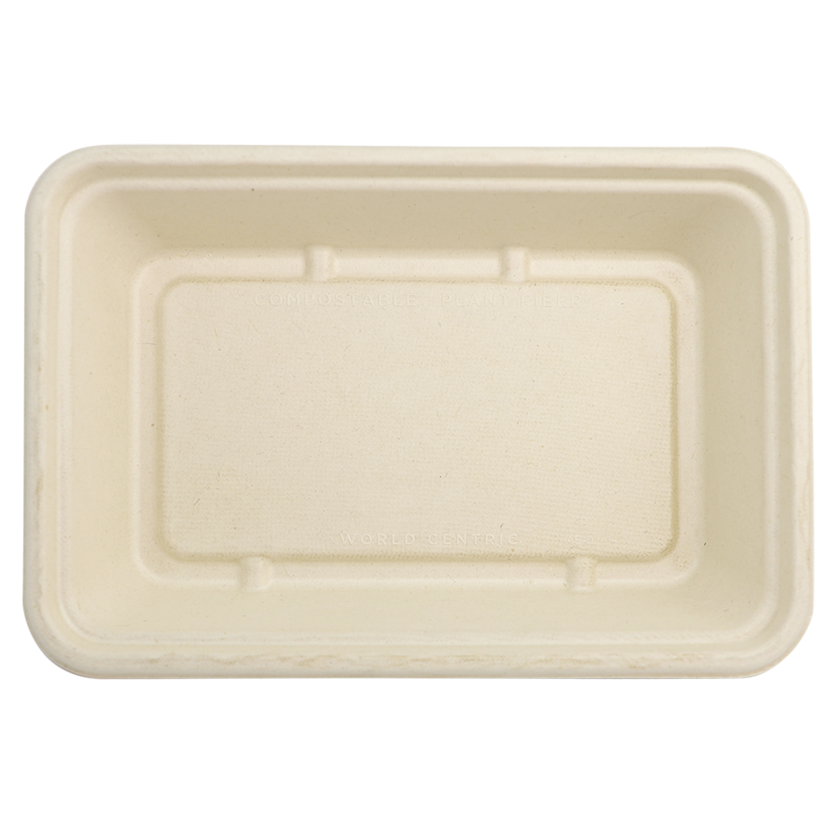 World Centric 9x6 Linear Takeout Container | 396-Series | 300/cs