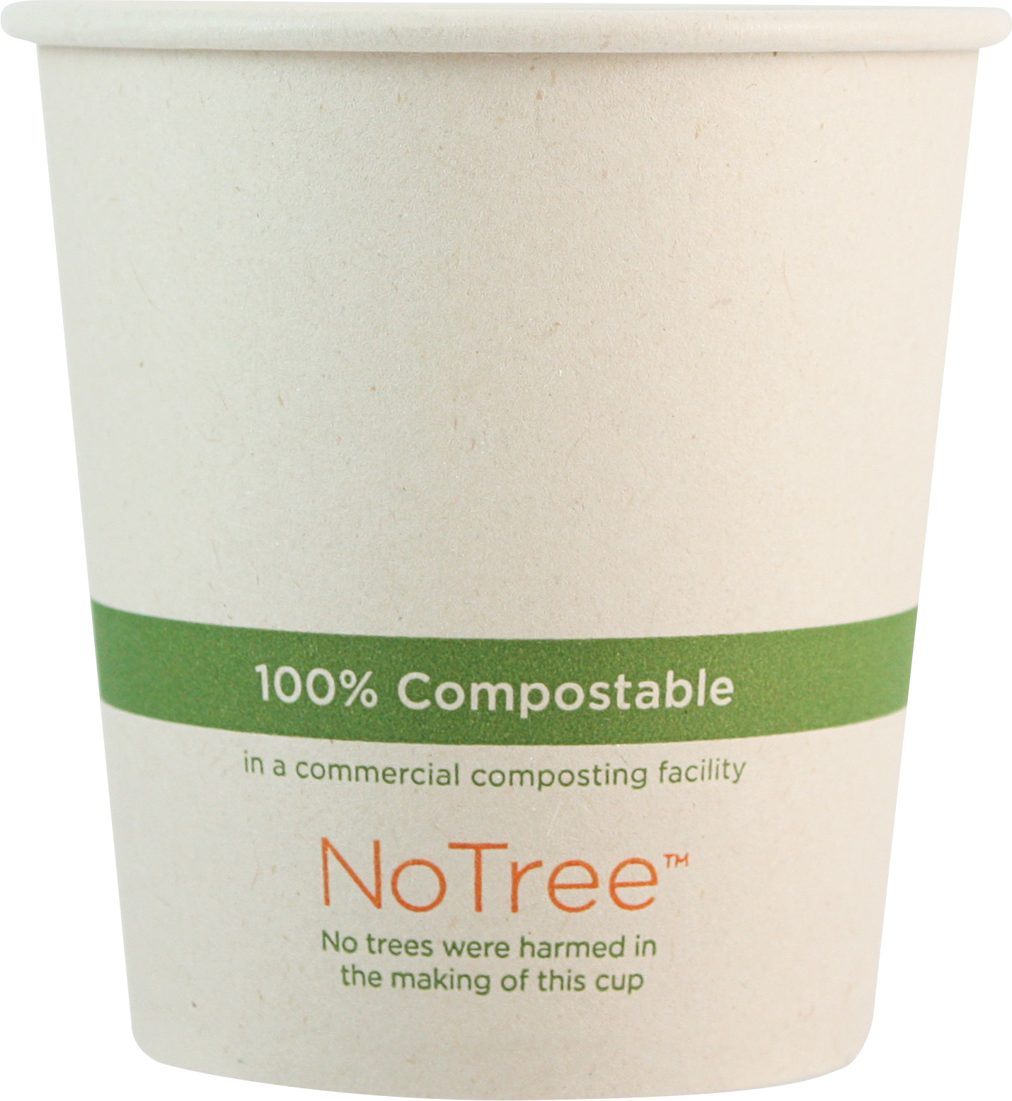 World Centric 10 oz NoTree Paper Hot Cup | 89-Series | 1000/cs