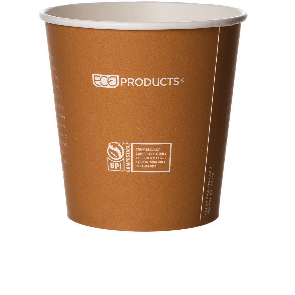 EcoProducts World Art™ Compostable Food Container (24oz) | 124-Series | 500/cs