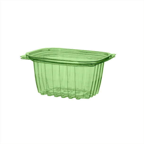 EcoProducts Veridian™ Compostable Deli Containers (Rectangular | 16 oz. | Green) | 300/cs