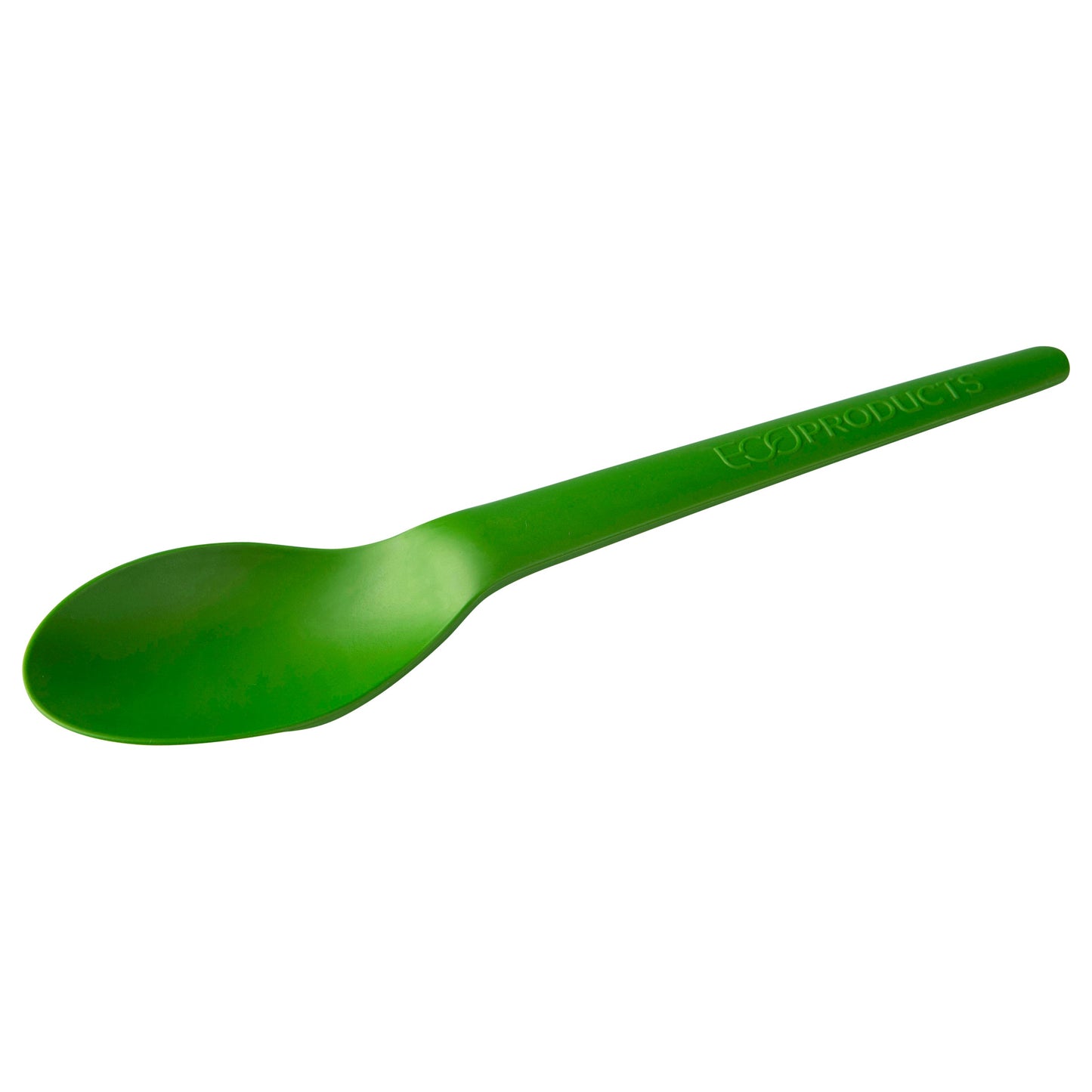 EcoProducts Veridian™ Plantware Spoon (6in | Green | Individually Wrapped) | 1000/cs