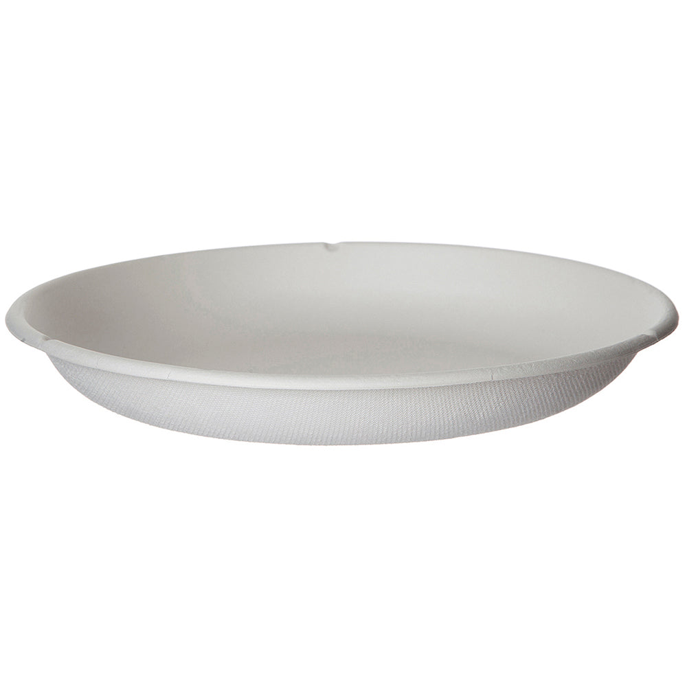 EcoProducts Vanguard™ WorldView™ Compostable Molded Fiber Take-Out Containers (9in | Round) | 419-Series | 400/cs