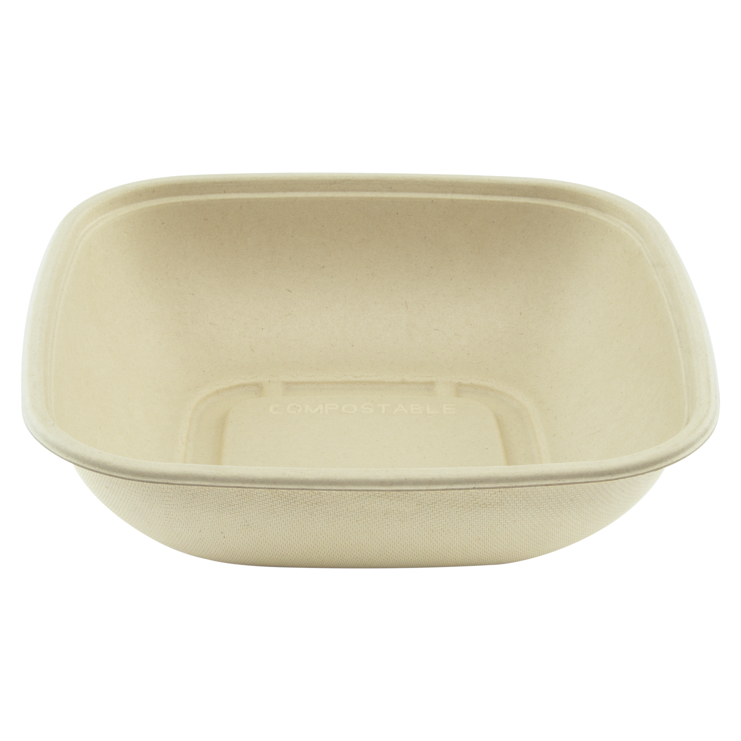 Karat Earth 48oz Fiber Bowl | Square | Natural | PFAS-Free