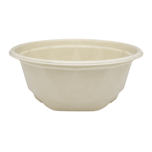 Karat Earth 24oz Fiber Take Out Bowl | Round | Natural | 455-Series