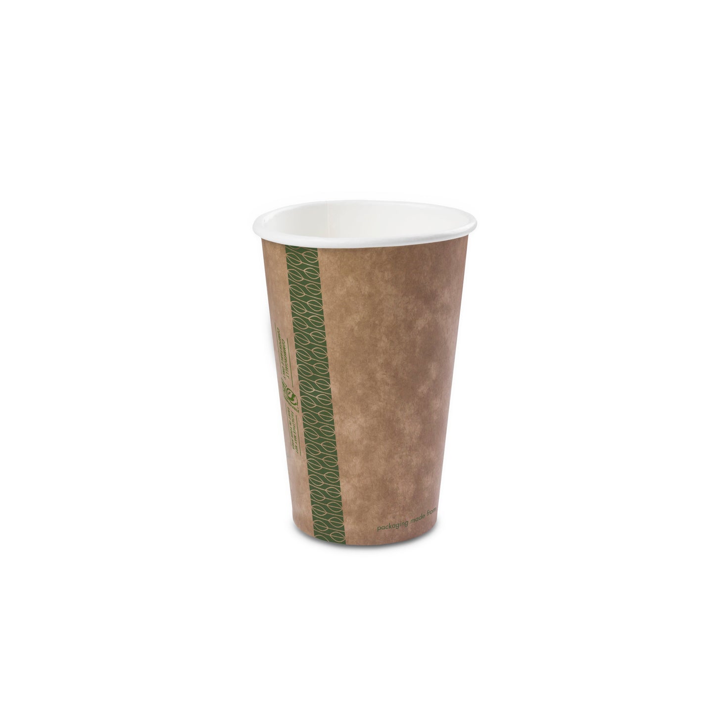 Vegware 16oz brown kraft hot cup | 89V-Series | 1000/cs