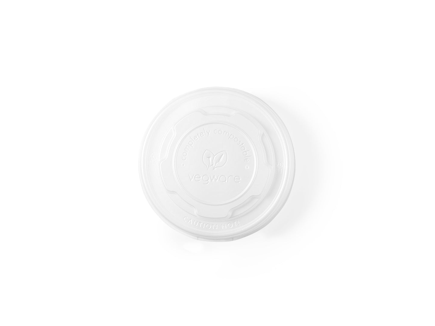 Vegware flat CPLA lid | 90-Series | 1000/cs