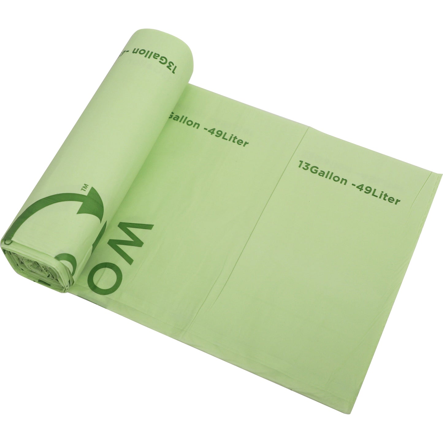 World Centric 23x29" - 13 Gal Tall Kitchen Bag - .6 mil | 200/cs