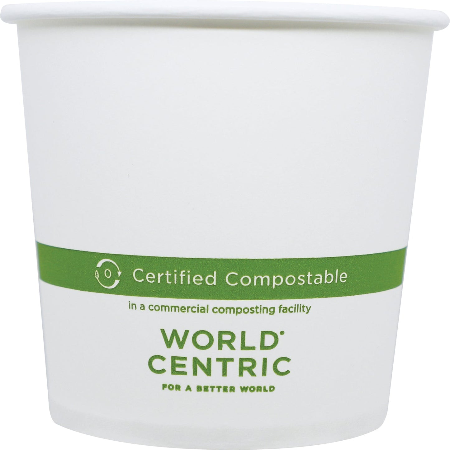 World Centric 24 oz FSC® Paper Bowl, White   | 155-Series | 500/cs