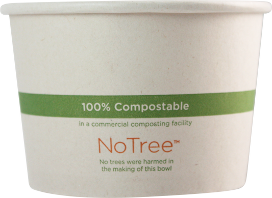 World Centric 16 oz NoTree Paper Bowl   | 155-Series | 500/cs