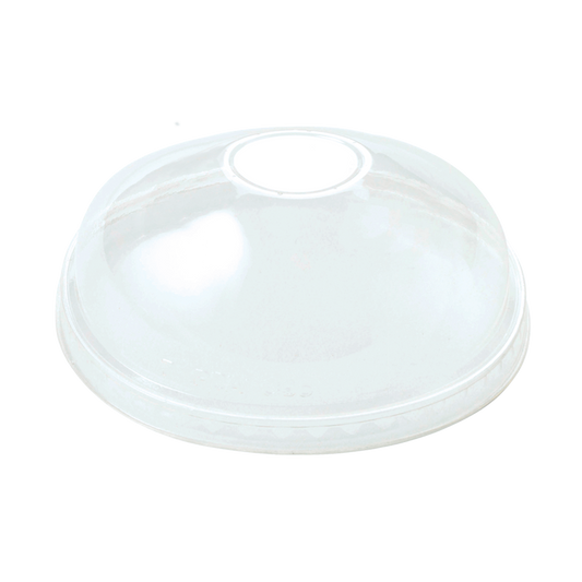 World Centric 155-Series Lid -  PLA - Dome - 12-32 oz Paper Bowls | 500/cs