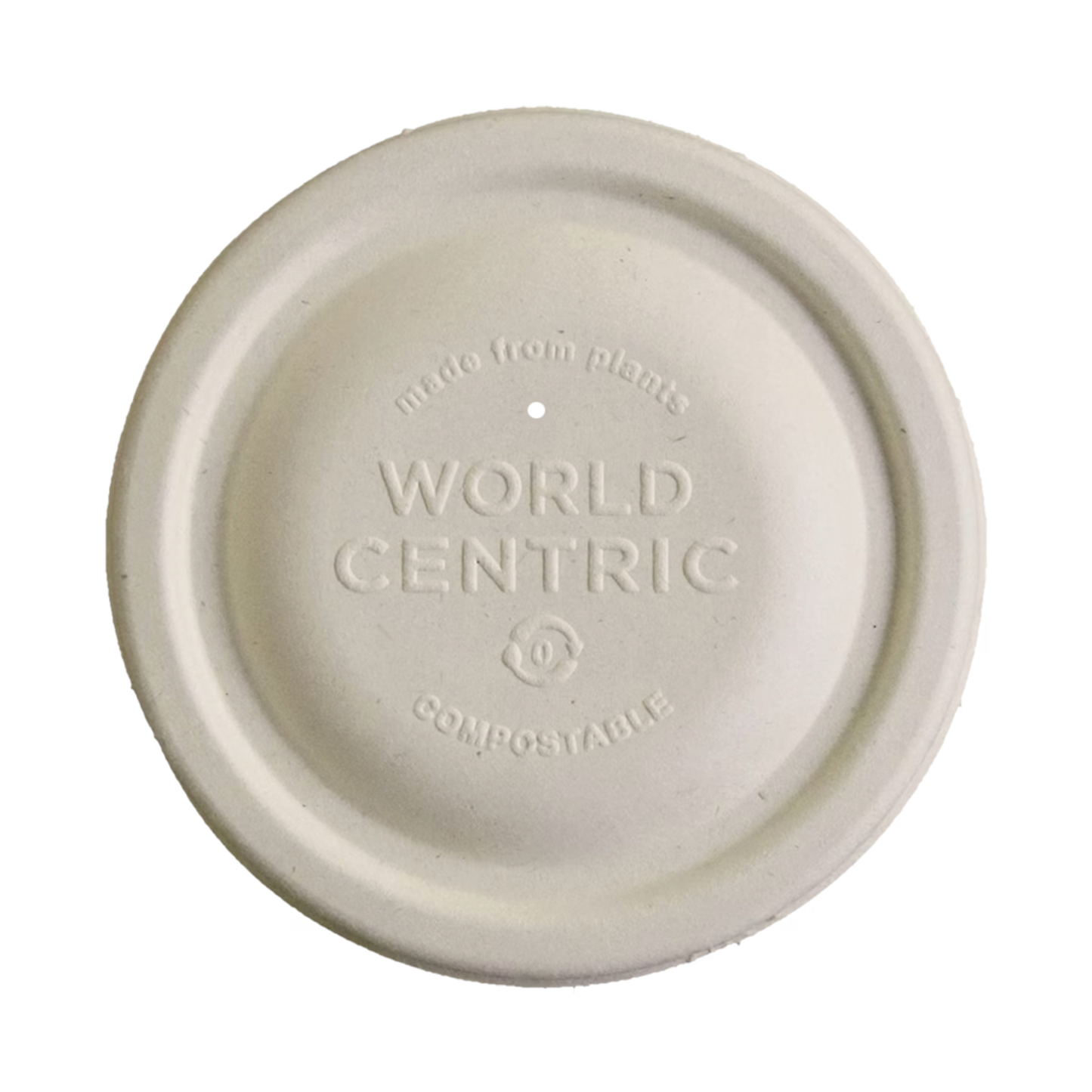 World Centric 145-Series Lid - Fiber - 8 oz Paper Bowls | 1000/cs
