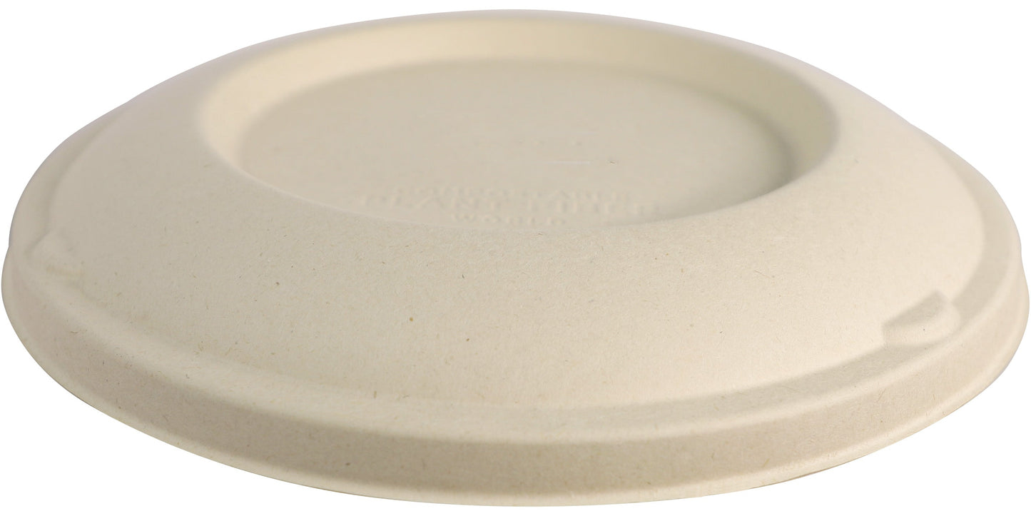World Centric 416-Series Lid - Fiber - 36-64 oz Bowls | 300/cs
