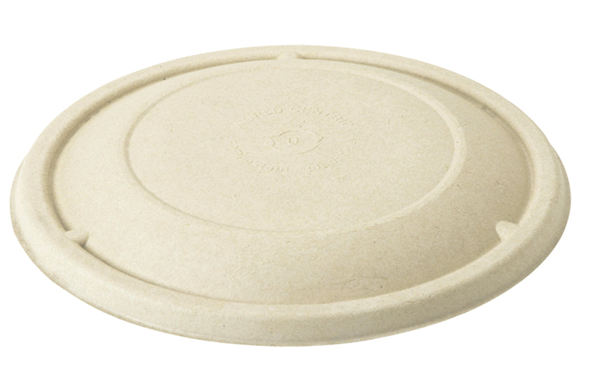World Centric 415-Series Lid - Fiber - 16-32 oz Fiber Bowls | 500/cs