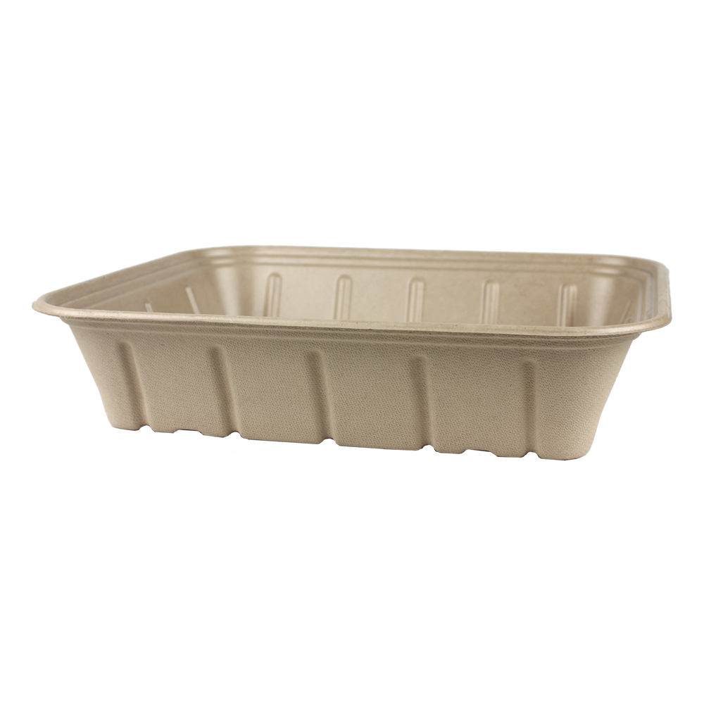 World Centric Half Size (120 oz) Fiber Catering Pan Laminated   | 901-Series | 200/cs