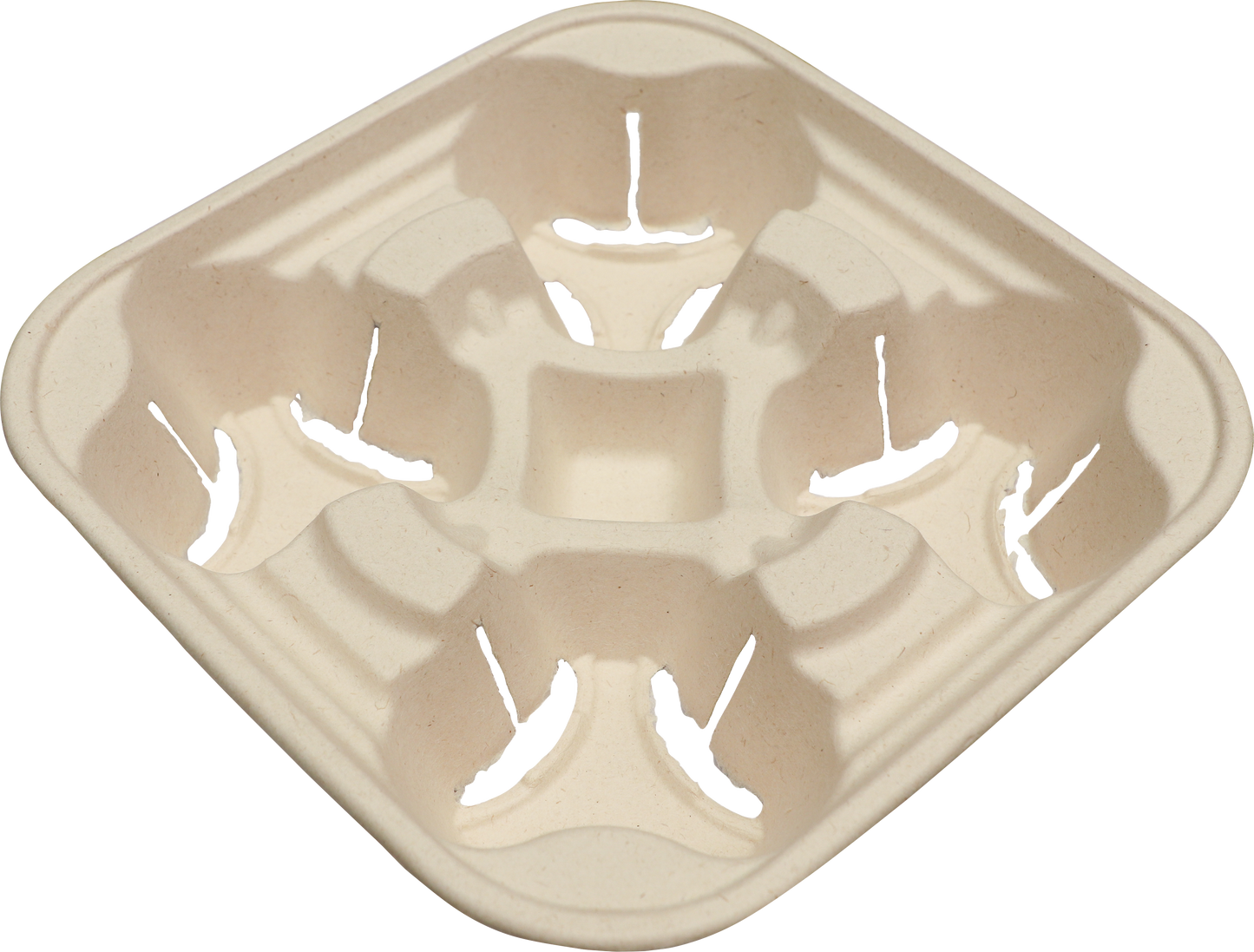 World Centric 4-Cup Drink Carrier for 8-24 oz | 600/cs