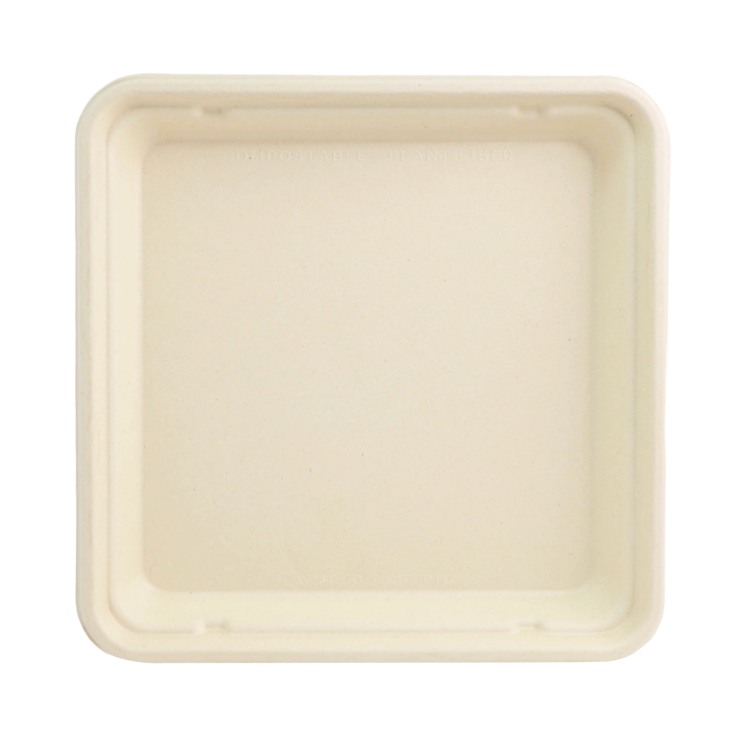 World Centric 8x8 Linear Takeout Container, Shallow  | 388-Series | 300/cs