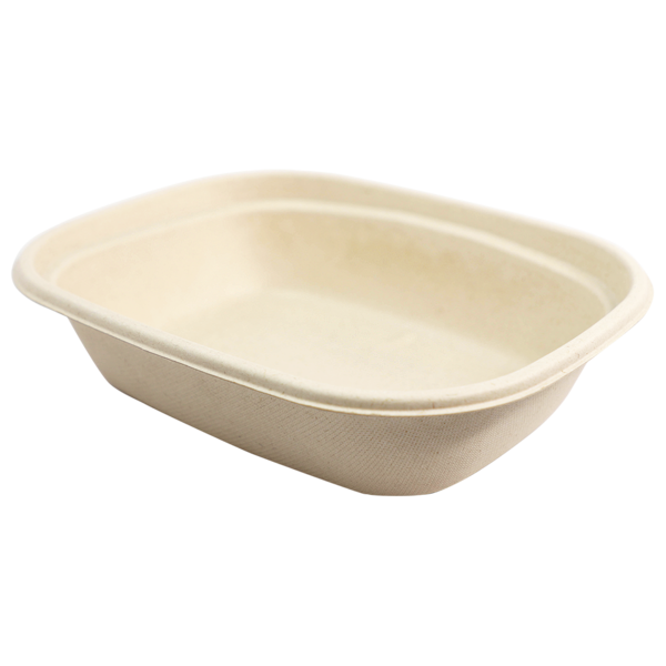 World Centric 8.7x6.7x2.1 in (32 oz) Fiber Box, Laminated  | 210-Series | 400/cs