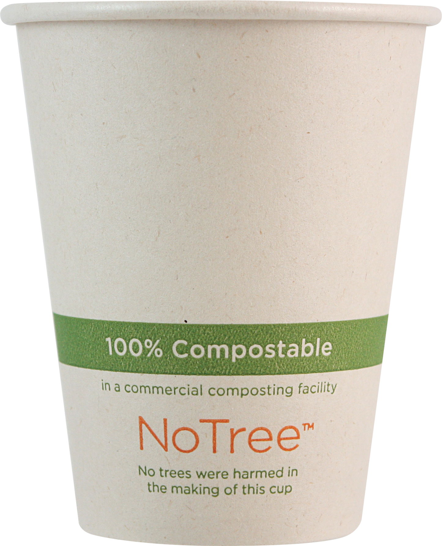 World Centric 8 oz NoTree Paper Hot Cup   | 79-Series | 1000/cs