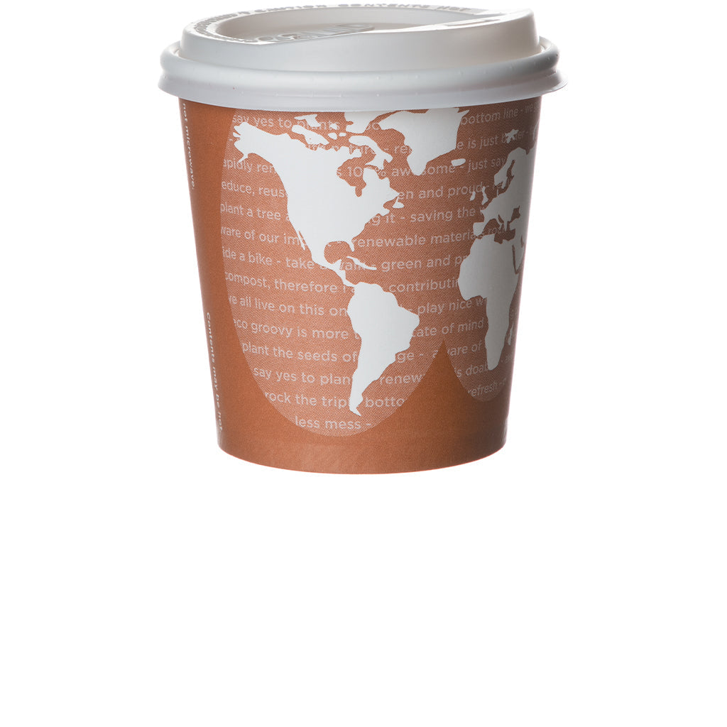 EcoProducts World Art Compostable Hot Cups (10 oz. | 1000/cs) | 88-Series | 1000/cs