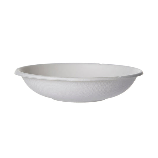 EcoProducts Vanguard™ Compostable Molded Fiber Coupe Bowls (12oz) | 491-Series | 800/cs