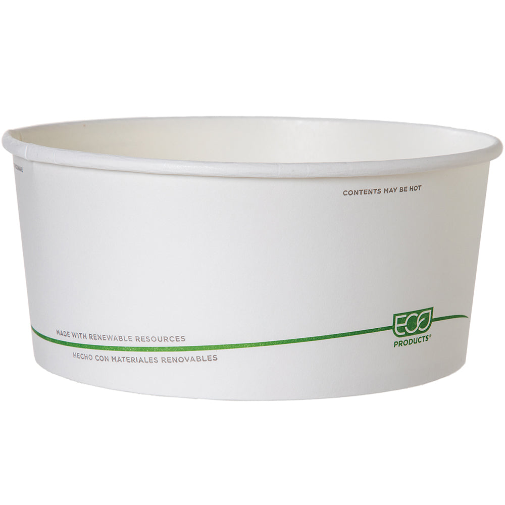 EcoProducts GreenStripe® Compostable Squat Food Container (48oz) | 125-Series | 300/cs