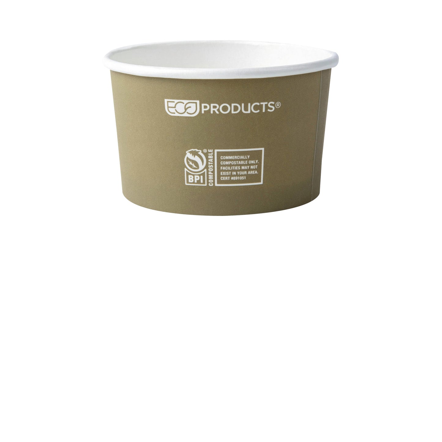 EcoProducts World Art Compostable Food Container (5oz) | 122-Series | 1000/cs