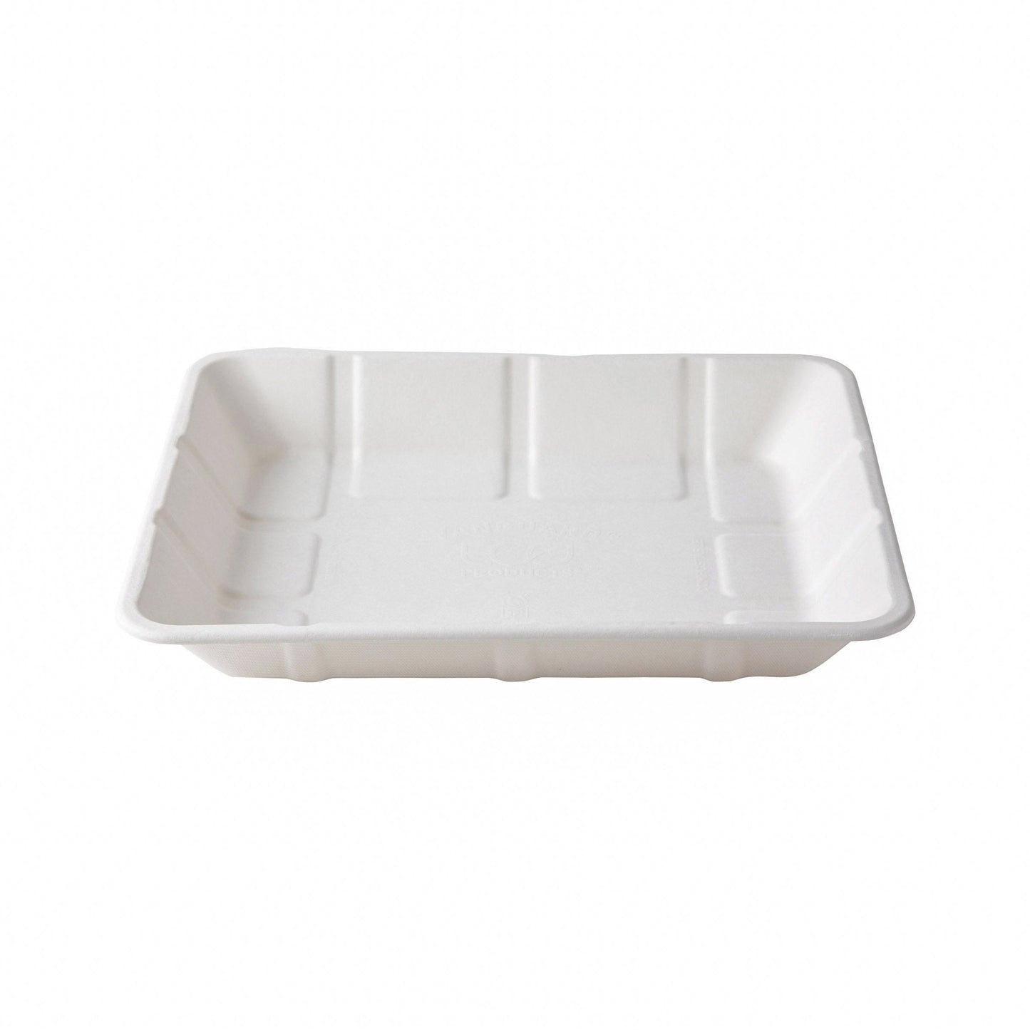 EcoProducts Vanguard™ Compostable Molded Fiber Meat & Produce Trays (8D | 10.5 x 8.5 x 1.475in) | 300/cs