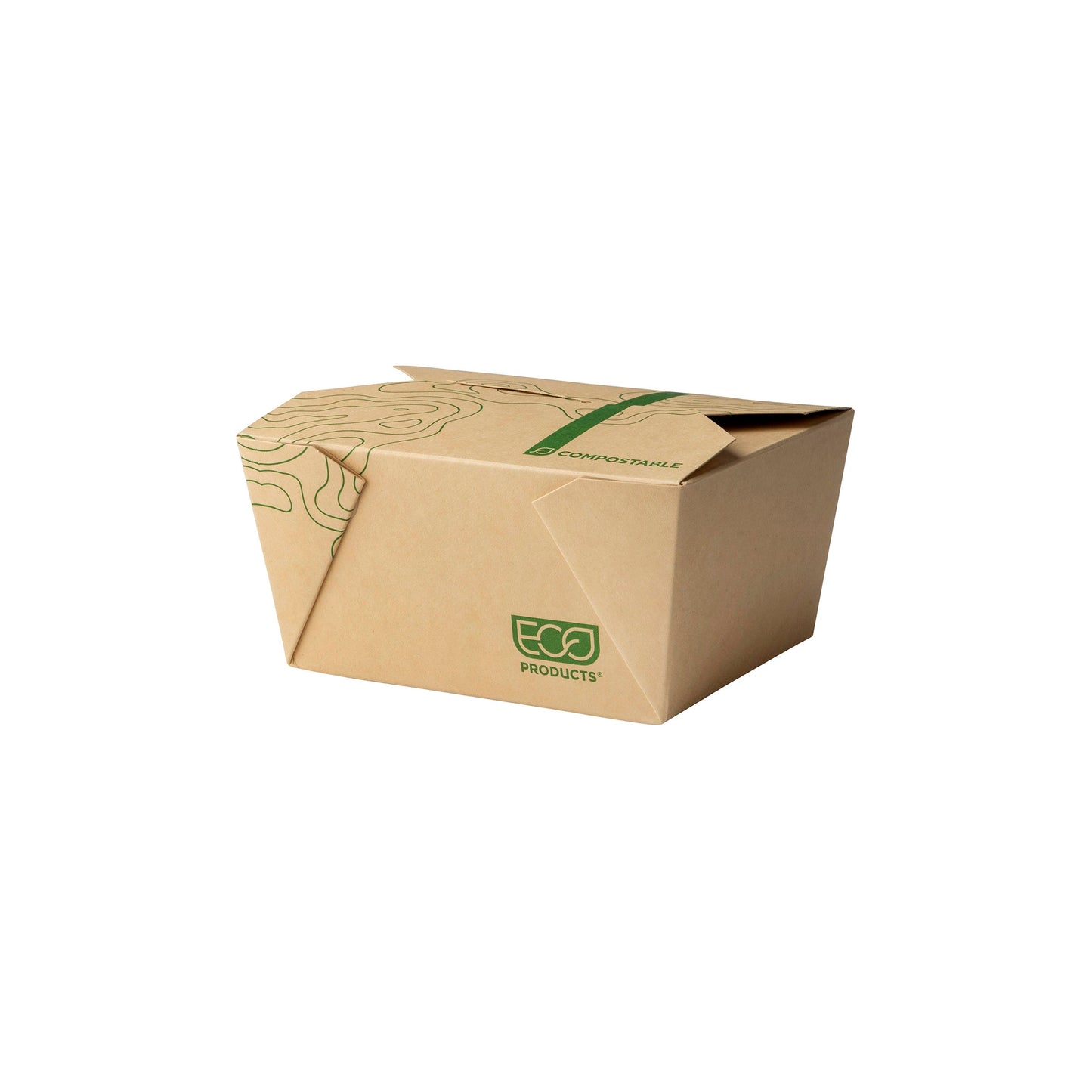 EcoProducts Compostable Food Box (#1 | 26oz) | 400/cs