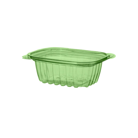 EcoProducts Veridian™ Compostable Deli Containers (Rectangular | 12 oz. | Green) | 300/cs