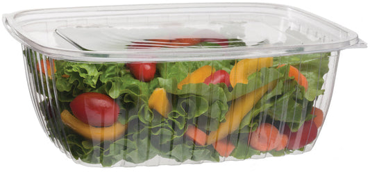 EcoProducts Compostable Deli Containers (Rectangular | 64oz) | 200/cs
