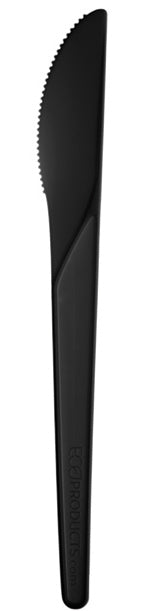 EcoProducts Plantware® Compostable Knife (6in | Black) | 1000/cs