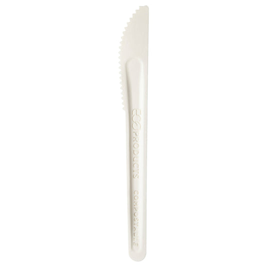 EcoProducts Compostable Paper Cutlery Knife (6in) | 1000/cs