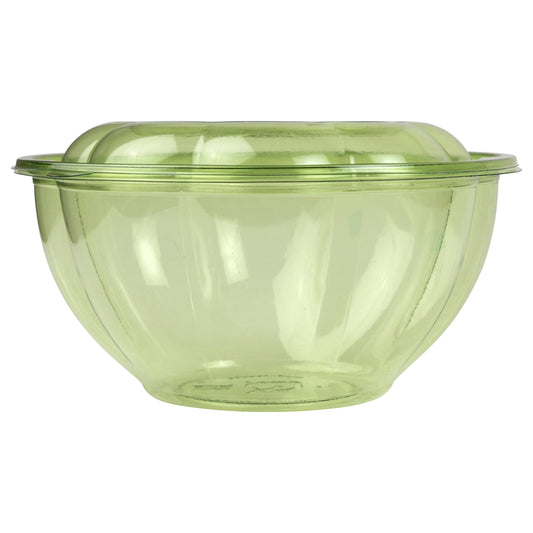 EcoProducts Veridian™ Compostable Salad Bowls w/ Lids (32oz. | Green) | 150/cs