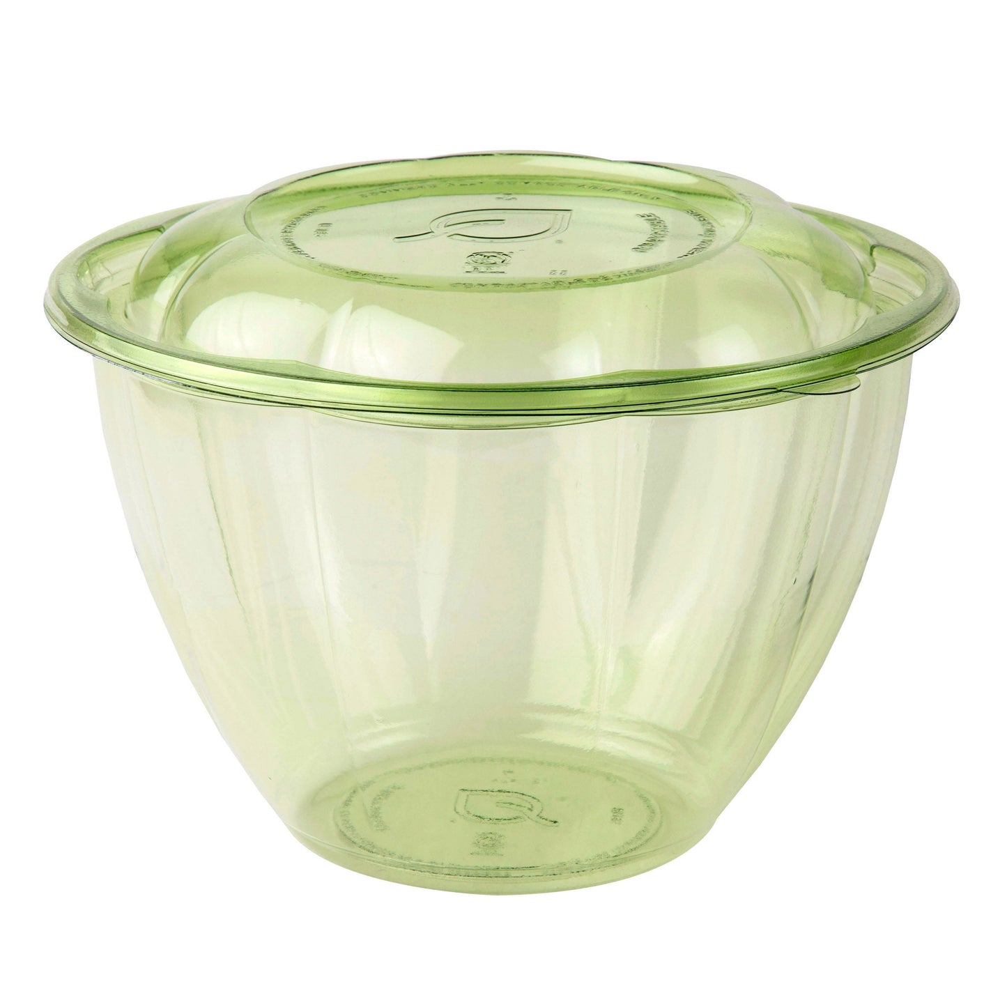 EcoProducts Veridian™ Compostable Salad Bowls w/ Lids (48oz. | Green) | 150/cs