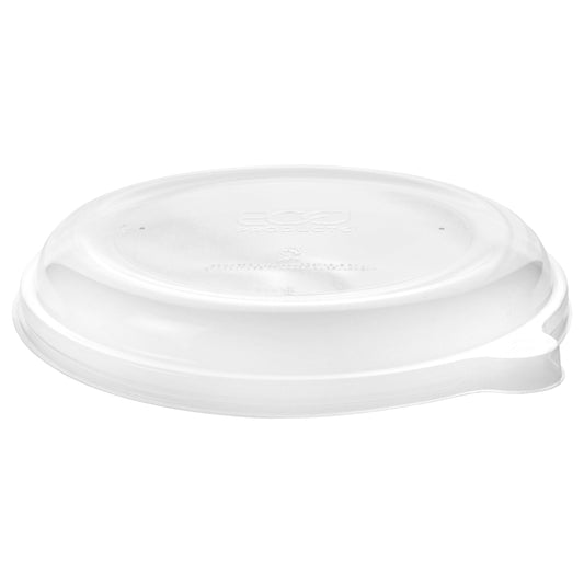 EcoProducts WorldView™ Compostable Lid (Fits 9in Round Molded Fiber Take-Out Containers) | 419-Series | 300/cs