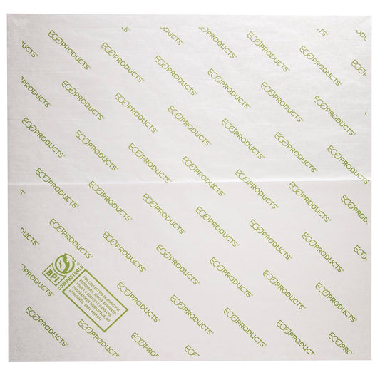 EcoProducts Compostable Sandwich Wrap (12”x12”) | 5000/cs