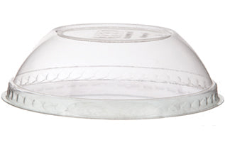 EcoProducts Compostable Paper Food Container Lid (Dome | 12-32 oz) | 124-Series | 1000/cs