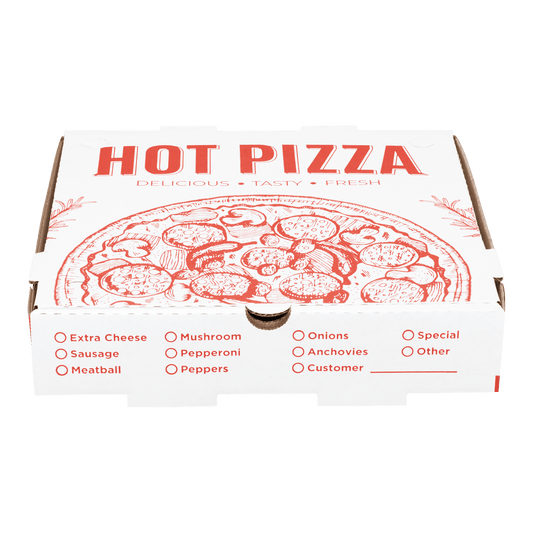 Karat Earth Pizza Box, 10x10x2 | Generic Print