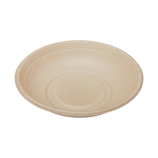 Karat Earth 24oz Fiber Bowl | Round | Natural | PFAS-Free