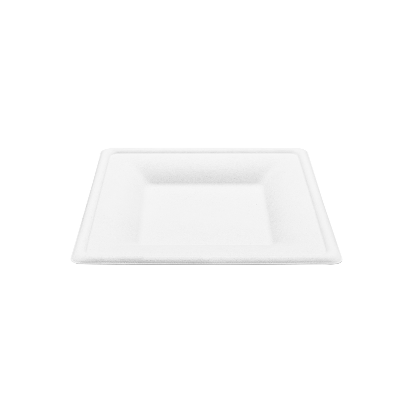Karat Earth 8 x 8 Fiber Plate | Square | White |PFAS-Free