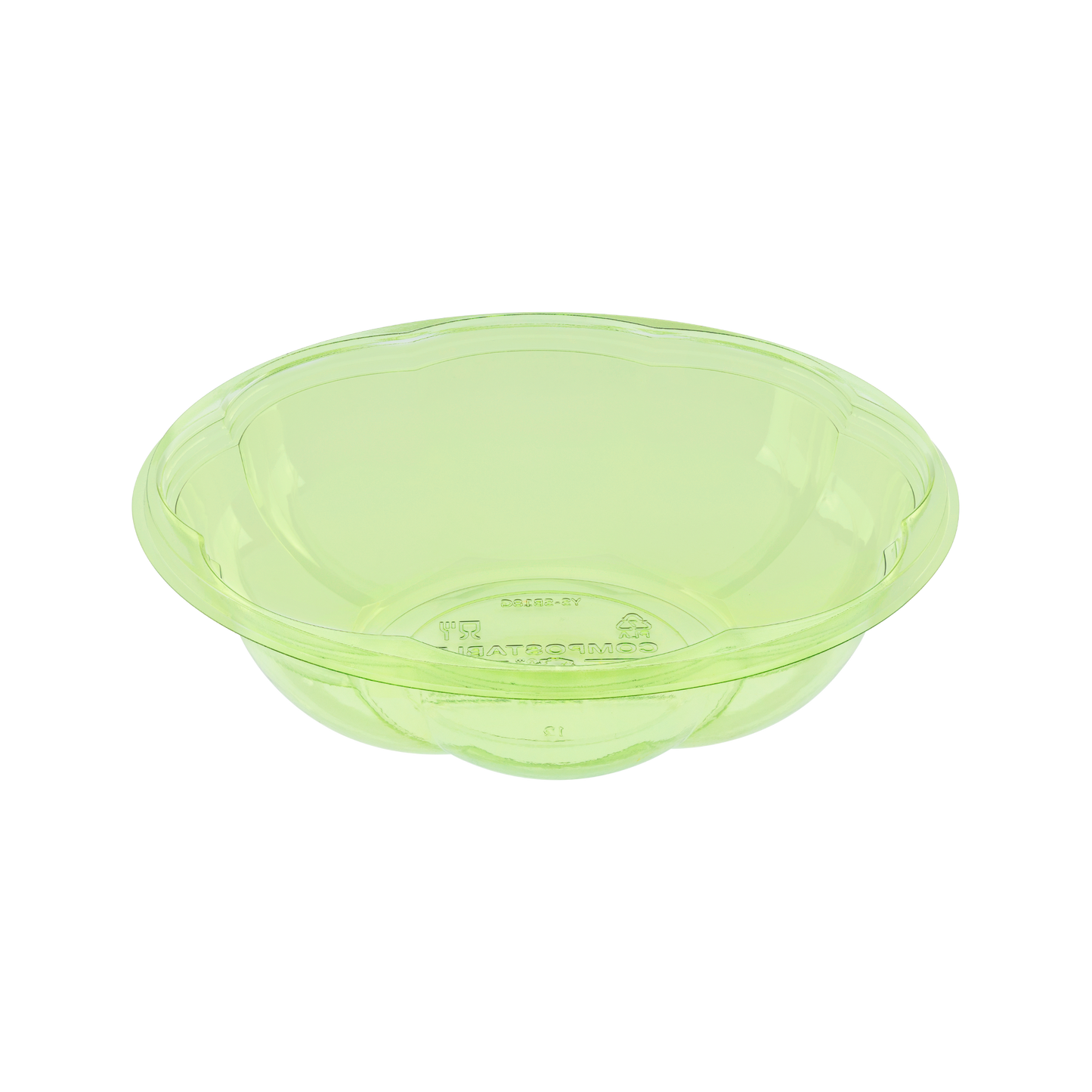 Karat Earth 18oz PLA Salad Container | Green | 475-Series