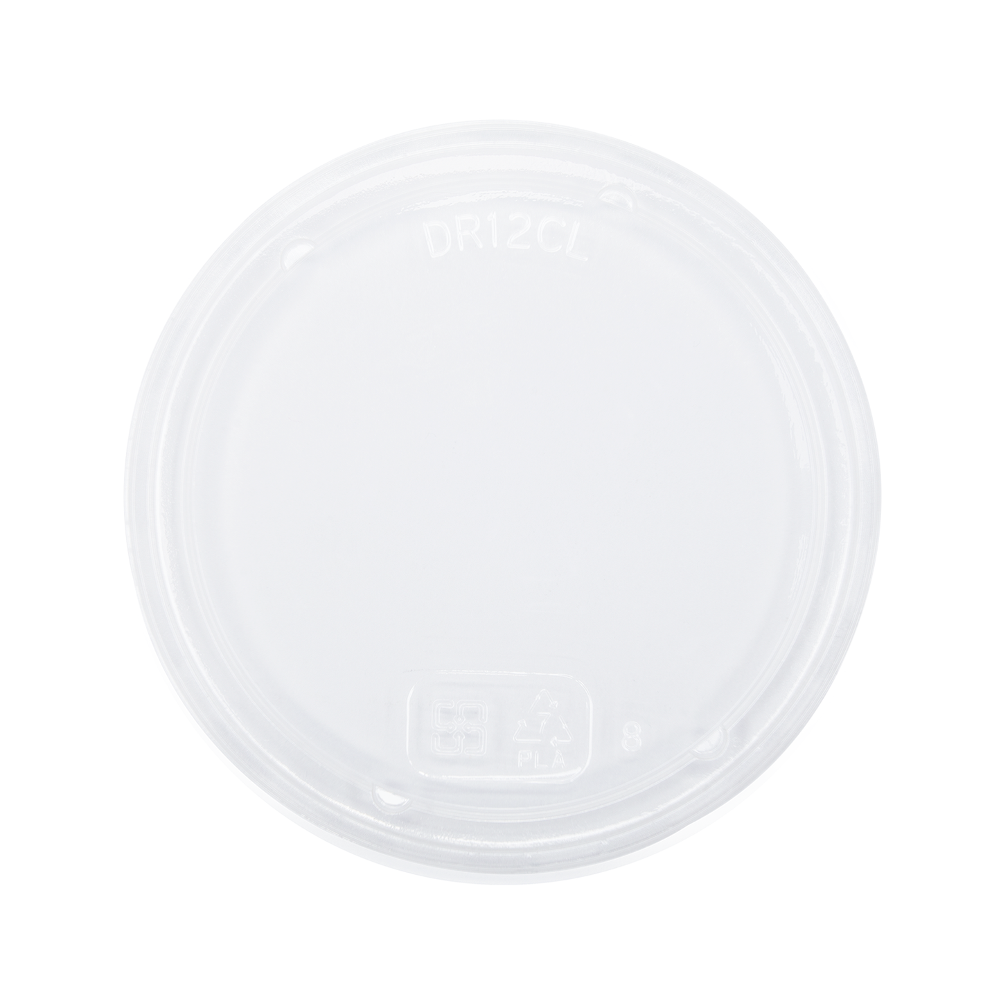 617-Series Lid | Karat Earth Lid for 8-32oz. PLA deli container