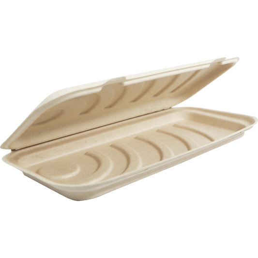 World Centric 13.5x6.5x1.25" Flat Bread/Pizza Box | 200/cs