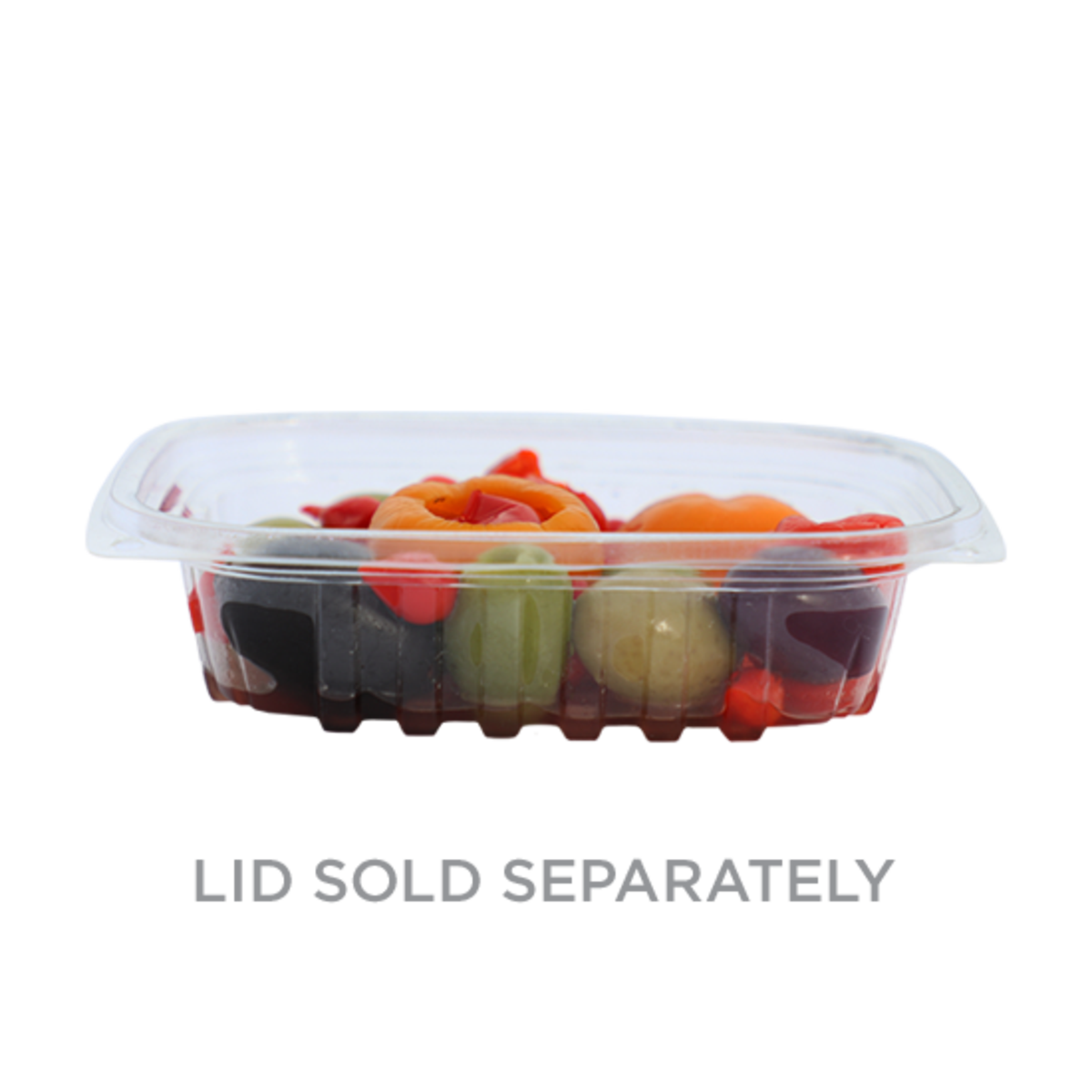 World Centric 8 oz Rectangular Deli, Clear   | 601-Series | 900/cs