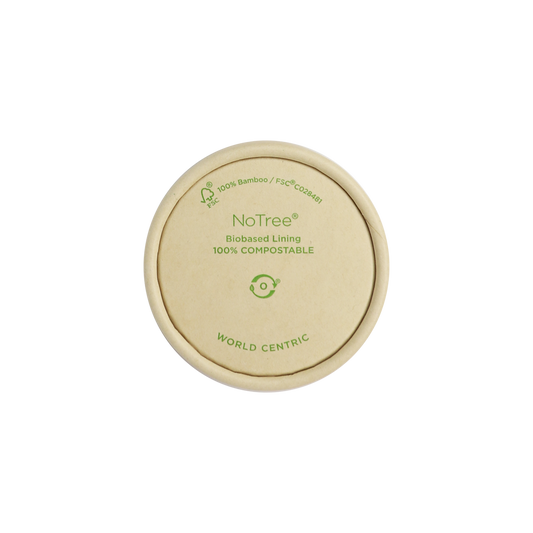 World Centric 2 oz NoTree Paper Portion Cup  | 26-Series | 2000/cs