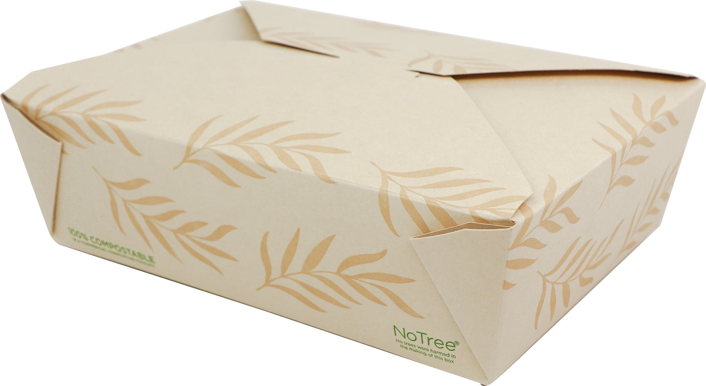 World Centric 8.7x6.25x2.5" (65 oz) #3 NoTree Container | 200/cs