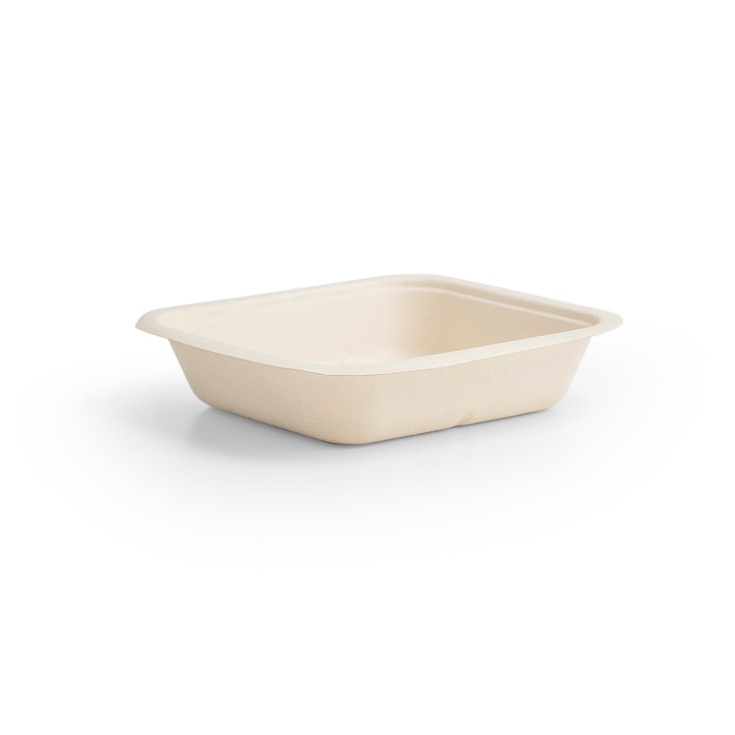 Vegware Nourish Gourmet 22oz Square (V4), Natural Molded Fiber | F4-Series | 600/cs