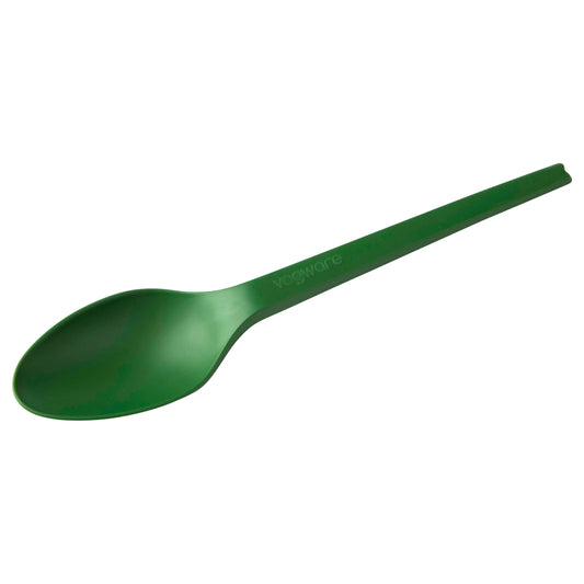Vegware Veridian™ 6.5in compostable CPLA spoon green | 1000/cs
