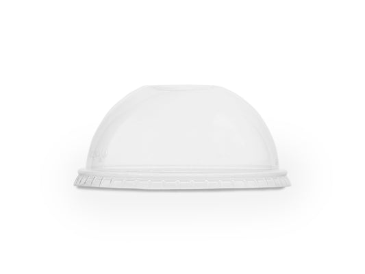 Vegware PLA dome lid, straw hole | 96V-Series | 1000/cs